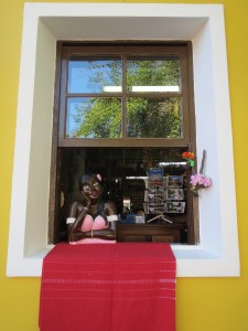 Apparently these lady statues were placed in windows of brothels to let people know they were open for business. Fun Fact.