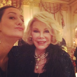 with Joan in her not-haunted-anymore apartment