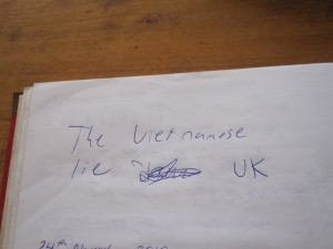 And so the slam begins...