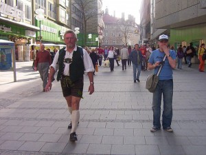 Ach du lieber! Photo of german tourist courtesy of Paradosos.