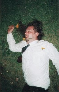 Passed out - photo courtesy of Duncan C.